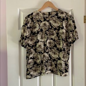 Jones New York floral blouse